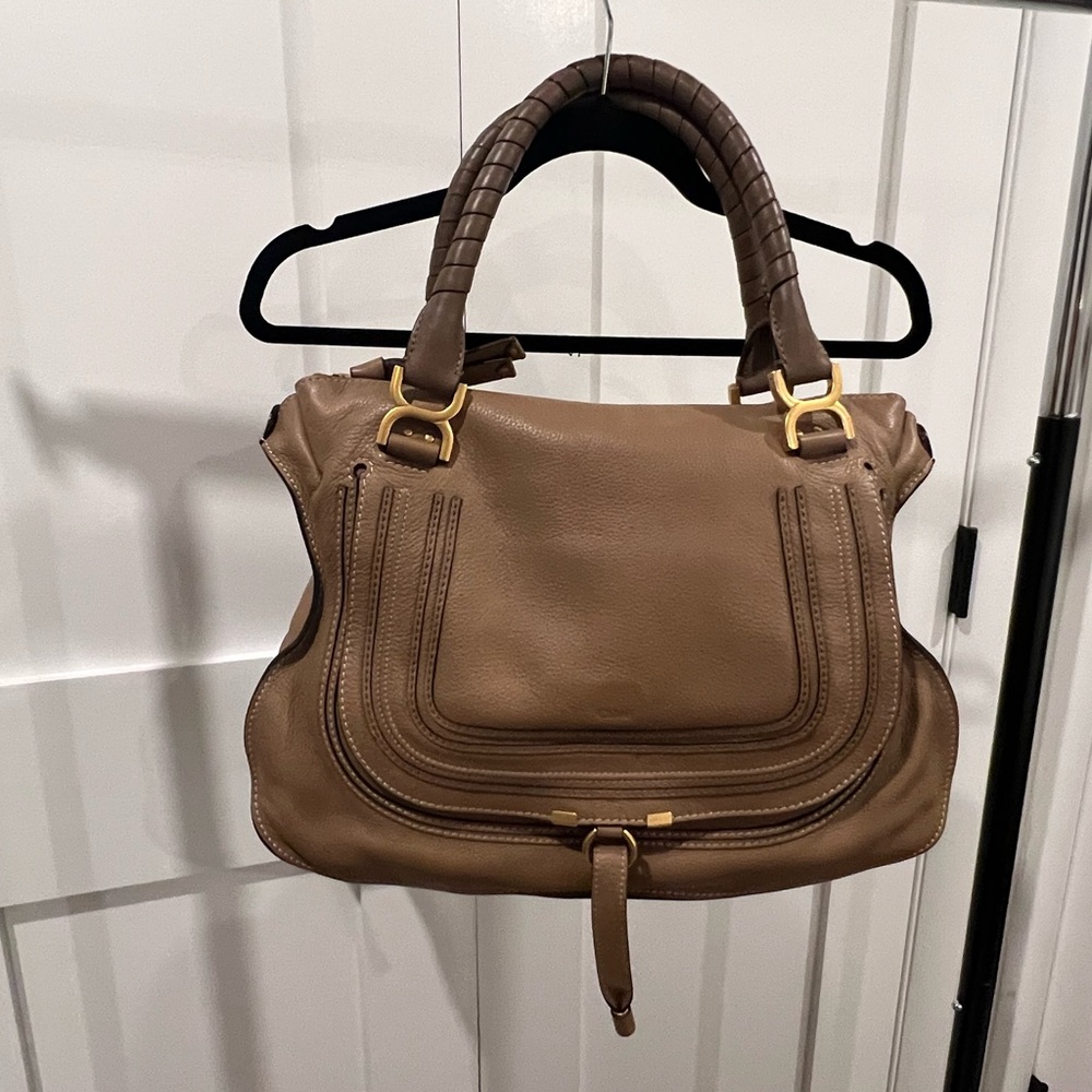 Chloe Brown Shoulder Bag